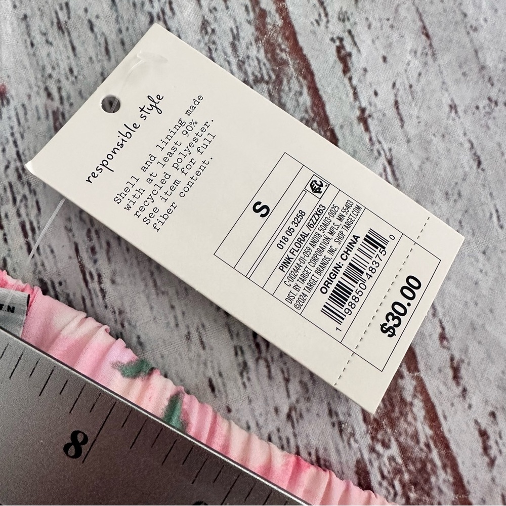 NWT “A New Day” Floral Pink Midi Skirt - Picture 3 of 6